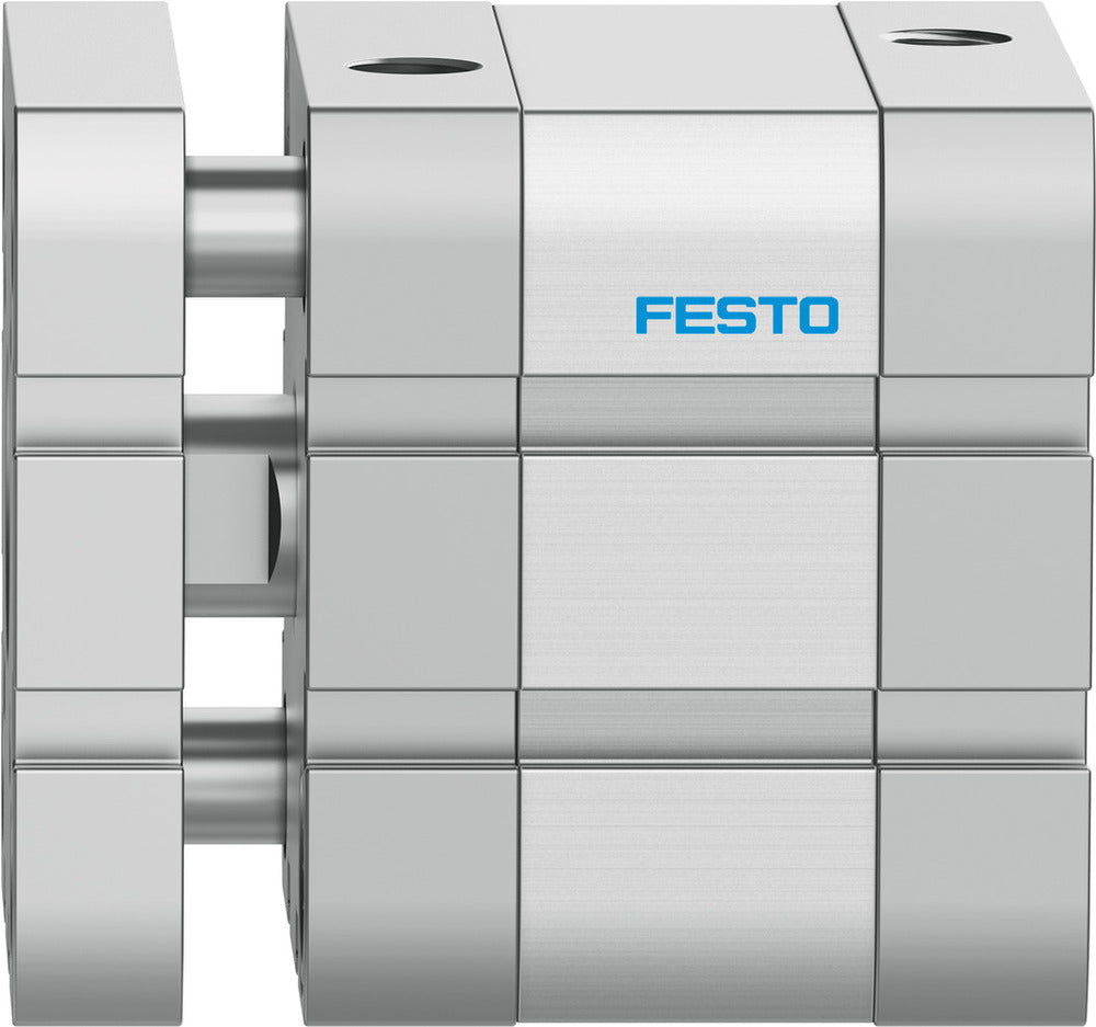 Festo Cilindro Compacto 50mm Diámetro 10mm Carrera ISO 21287 Doble Efecto - 574040