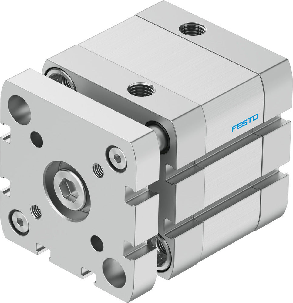 Festo Cilindro Compacto 50mm Diámetro 15mm Carrera ISO 21287 Doble Efecto - 554260