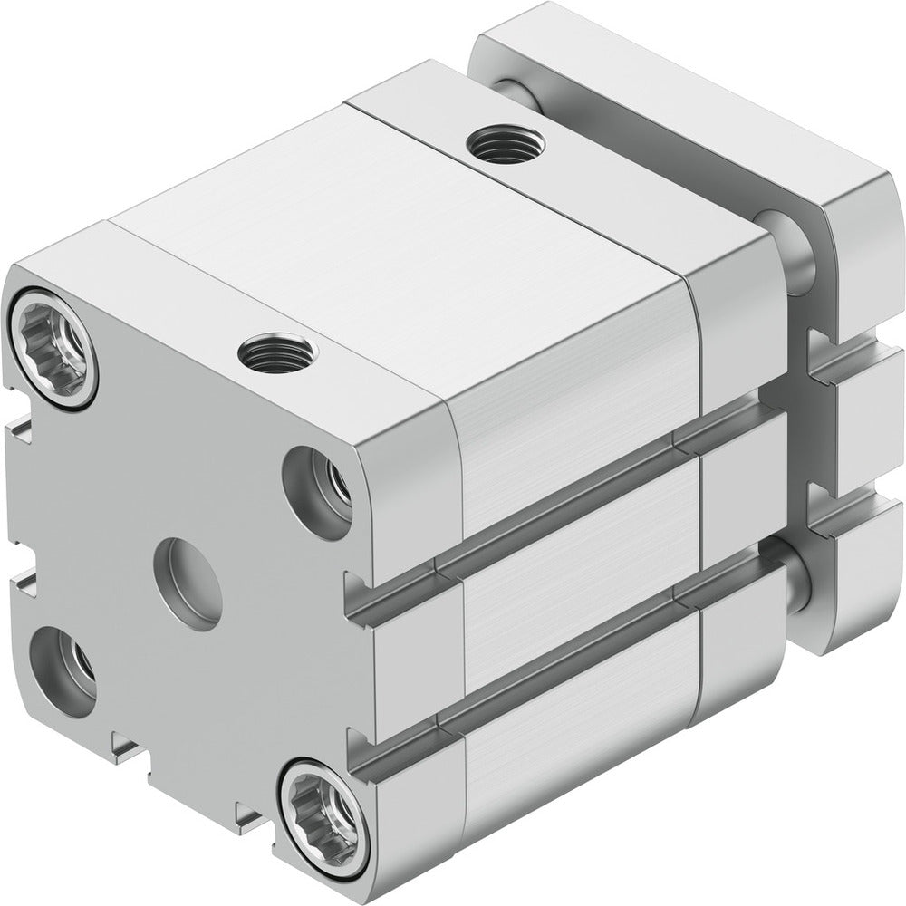 Festo Cilindro Compacto 50mm Diámetro 25mm Carrera ISO 21287 Doble Efecto - 554262