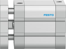 Festo Cilindro Compacto 50mm Diámetro 30mm Carrera ISO 21287 Doble Efecto - 554263