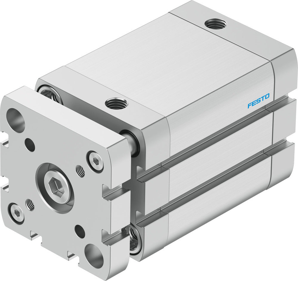 Festo Cilindro Compacto 50mm Diámetro 50mm Carrera ISO 21287 Doble Efecto - 574046