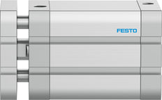 Festo Cilindro Compacto 50mm Diámetro 50mm Carrera ISO 21287 Doble Efecto - 554265