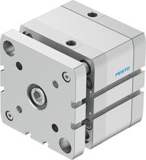 Festo Cilindro Compacto 80mm Diámetro 15mm Carrera ISO 21287 Doble Efecto - 574059