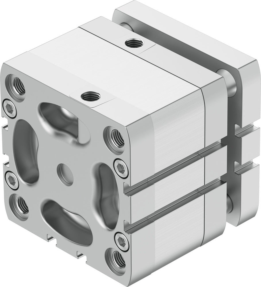 Festo Cilindro Compacto 80mm Diámetro 15mm Carrera ISO 21287 Doble Efecto - 574059