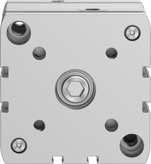 Festo Cilindro Compacto 80mm Diámetro 15mm Carrera ISO 21287 Doble Efecto - 574059