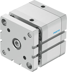 Festo Cilindro Compacto 80mm Diámetro 20mm Carrera ISO 21287 Doble Efecto - 574060