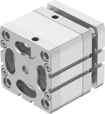 Festo Cilindro Compacto 80mm Diámetro 20mm Carrera ISO 21287 Doble Efecto - 574060