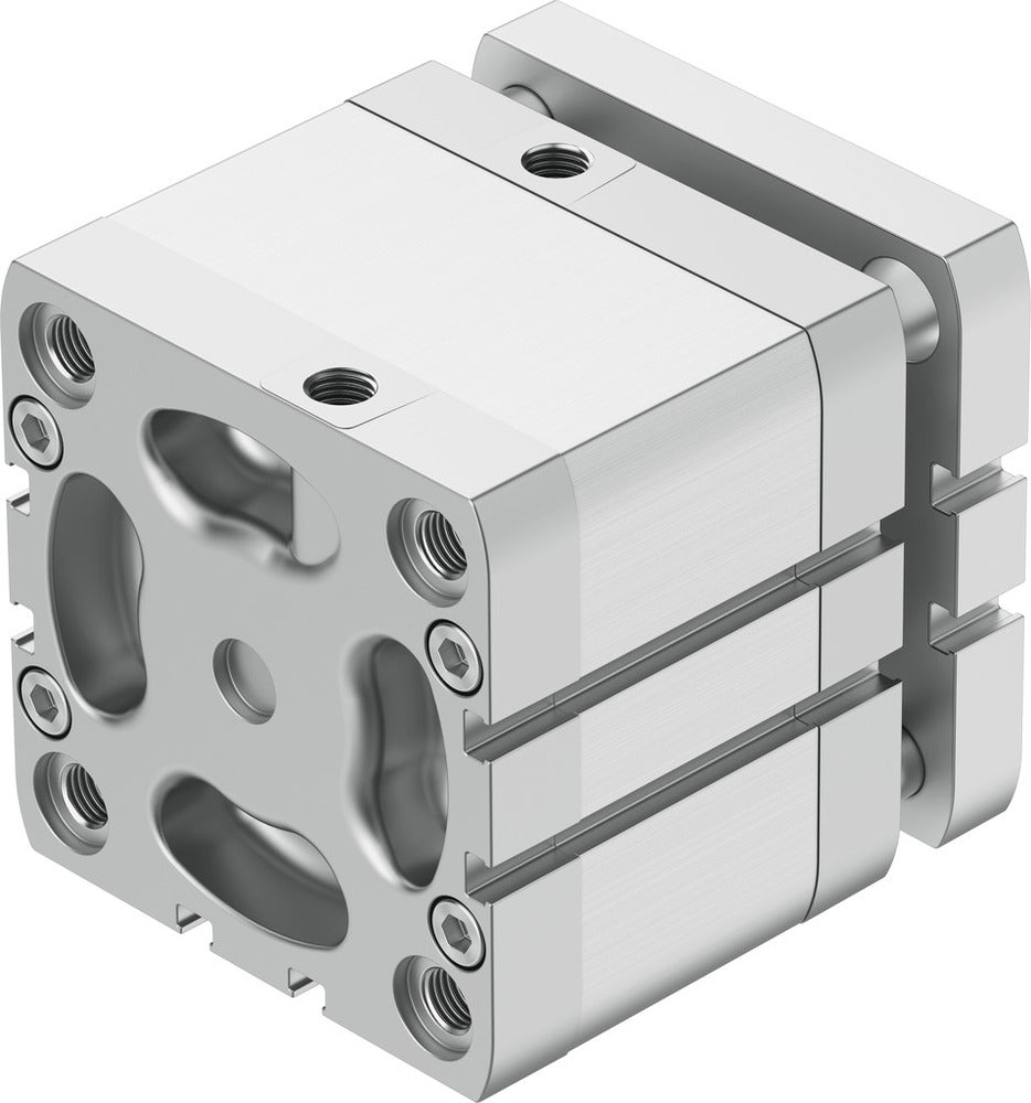 Festo Cilindro Compacto 80mm Diámetro 25mm Carrera ISO 21287 Doble Efecto - 554280