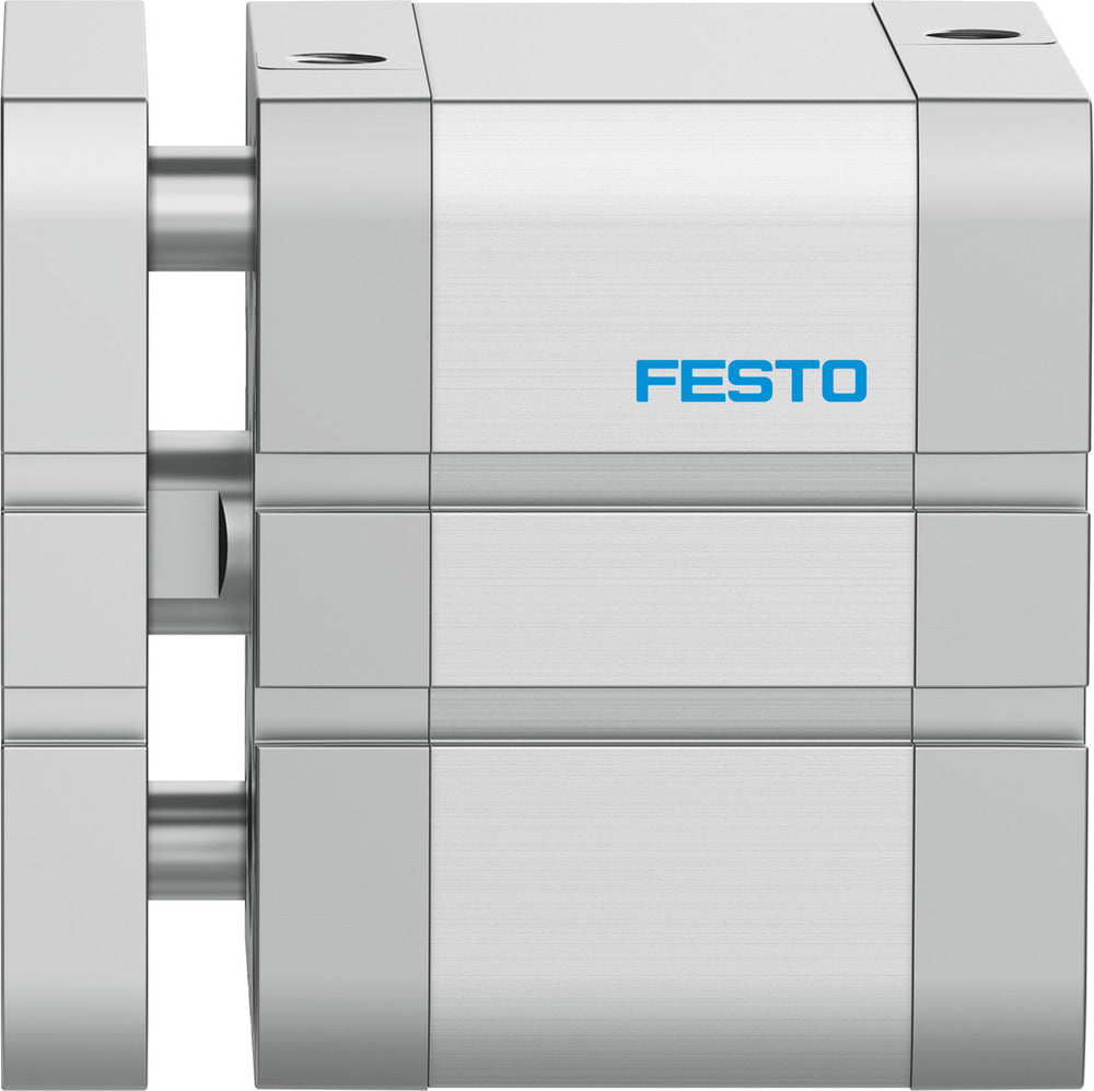 Festo Cilindro Compacto 80mm Diámetro 25mm Carrera ISO 21287 Doble Efecto - 574061