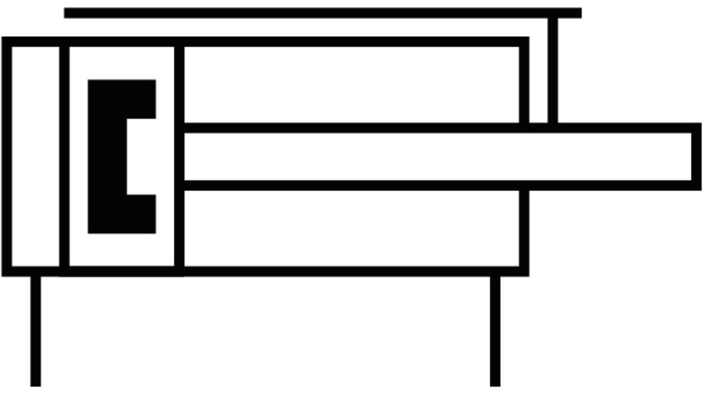 Festo Mini Carro 25mm Diámetro 200mm Carrera Doble Efecto - 544022