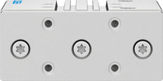 Festo Cilindro Guiado 50mm Diámetro 80mm Carrera Doble Efecto - 170873