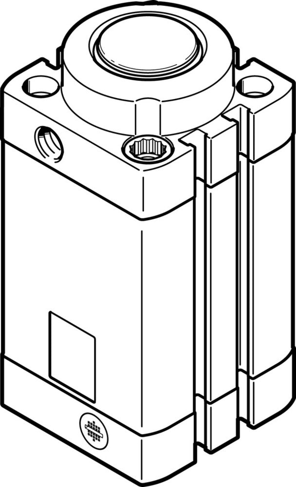 Festo Cilindro De Tope 40mm Diámetro 30mm Carrera Doble Efecto - 576125