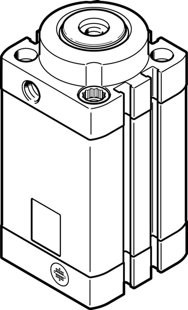 Festo Cilindro De Tope 40mm Diámetro 30mm Carrera Doble Efecto - 576134