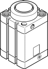Festo Cilindro De Tope 50mm Diámetro 20mm Carrera Doble Efecto - 576147