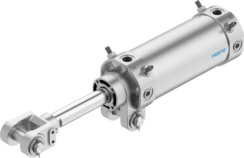 Festo Cilindro Articulado 80mm Diámetro 100mm Carrera Doble Efecto - 557916