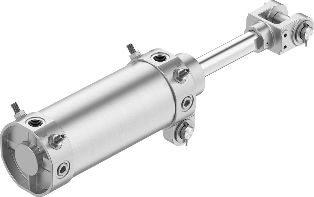Festo Cilindro Articulado 80mm Diámetro 100mm Carrera Doble Efecto - 557916