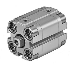 Festo Cilindro Compacto 25mm Diámetro 10mm Carrera Doble Efecto - 156695