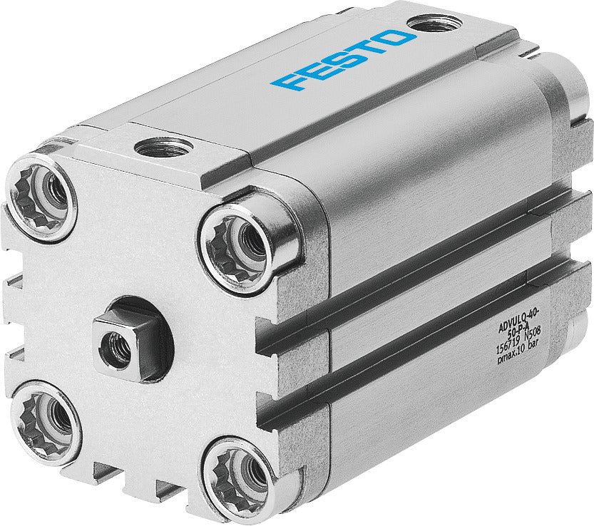 Cilindro Compacto Festo 80mm Diámetro 25mm Carrera Doble Efecto - 156743