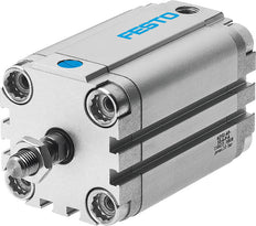 Festo Cilindro Compacto 100mm Diámetro 25mm Carrera Simple Efecto - 157021