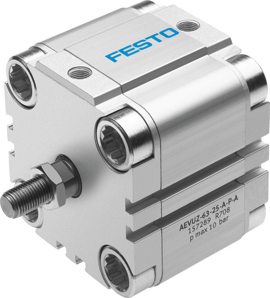 Festo Cilindro Compacto 40mm Diámetro 20mm Carrera Simple Efecto - 157280