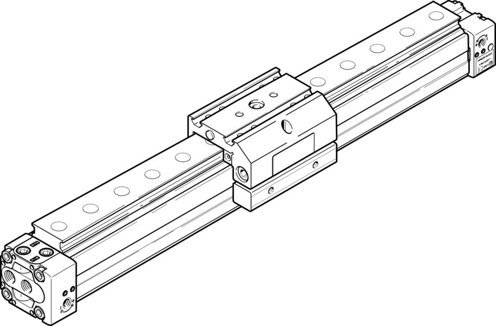Actuador Lineal Festo 25mm Diámetro 250mm Carrera Doble Efecto - 526649