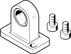 Festo Brida Basculante Tamaño 12 - 161818