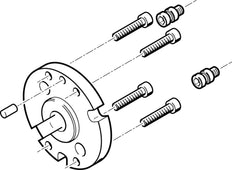 Festo Kit Adaptador - 184487