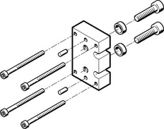 Festo Kit Adaptador - 537176
