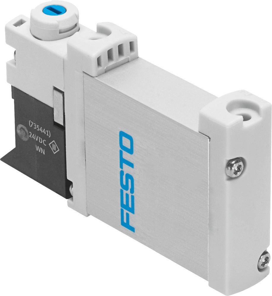 Festo 5/2 Monostable Válvula Solenoide De Aire Brida 100L/Min - 566448