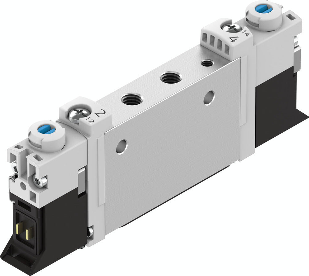 Festo 2x3/2 NO Monostable Válvula Solenoide De Aire M5 150L/Min - 566464