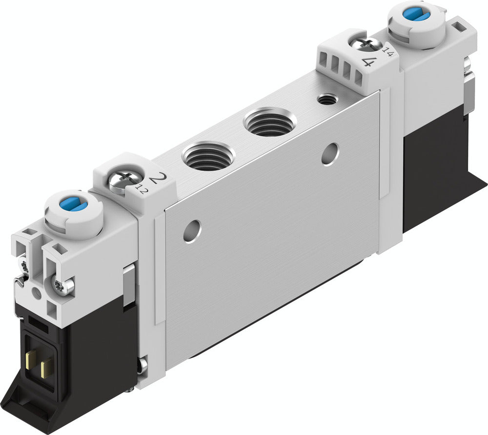 Festo 2x3/2 NC Monostable Válvula Solenoide De Aire M7 170L/Min - 566479