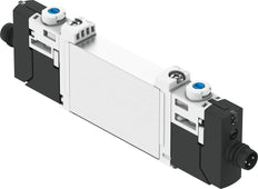 Festo 5/3 Aire Exhausto Válvula Solenoide Brida 200 - 300l/min - 574241