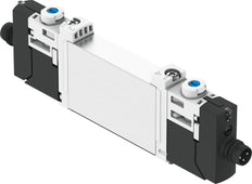 Festo 2x3/2 NO/NC Monostable Válvula Solenoide De Aire Brida 150 - 170l/min - 574236