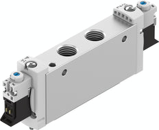 Festo 2x3/2 NO/NC Monostable Válvula Solenoide De Aire G1/4 920L/Min - 574436