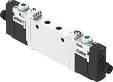 Festo 5/3 Válvula Solenoide De Aire Exhausto M5 210L/Min - 8031475