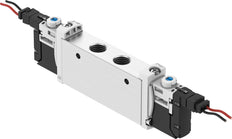 Festo 2x3/2 NC Monostable Válvula Solenoide De Aire G1/8 560L/Min - 577321