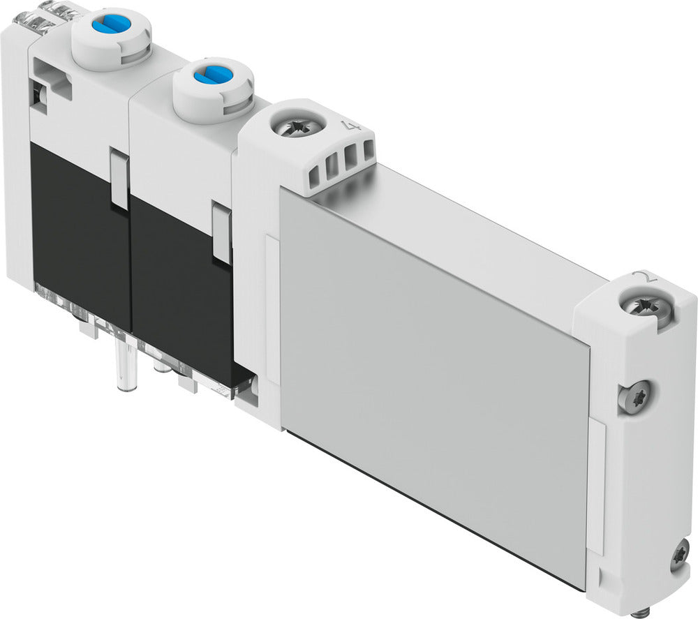 Festo 2x3/2 NC Monostable Válvula Solenoide De Aire Brida 130l/min - 573413