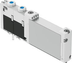 Festo 2x3/2 NC Monostable Válvula Solenoide De Aire Brida 130l/min - 573413