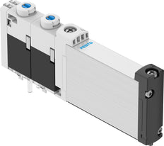 Festo 5/3 NC Válvula Solenoide De Aire Brida 200L/Min - 8041890