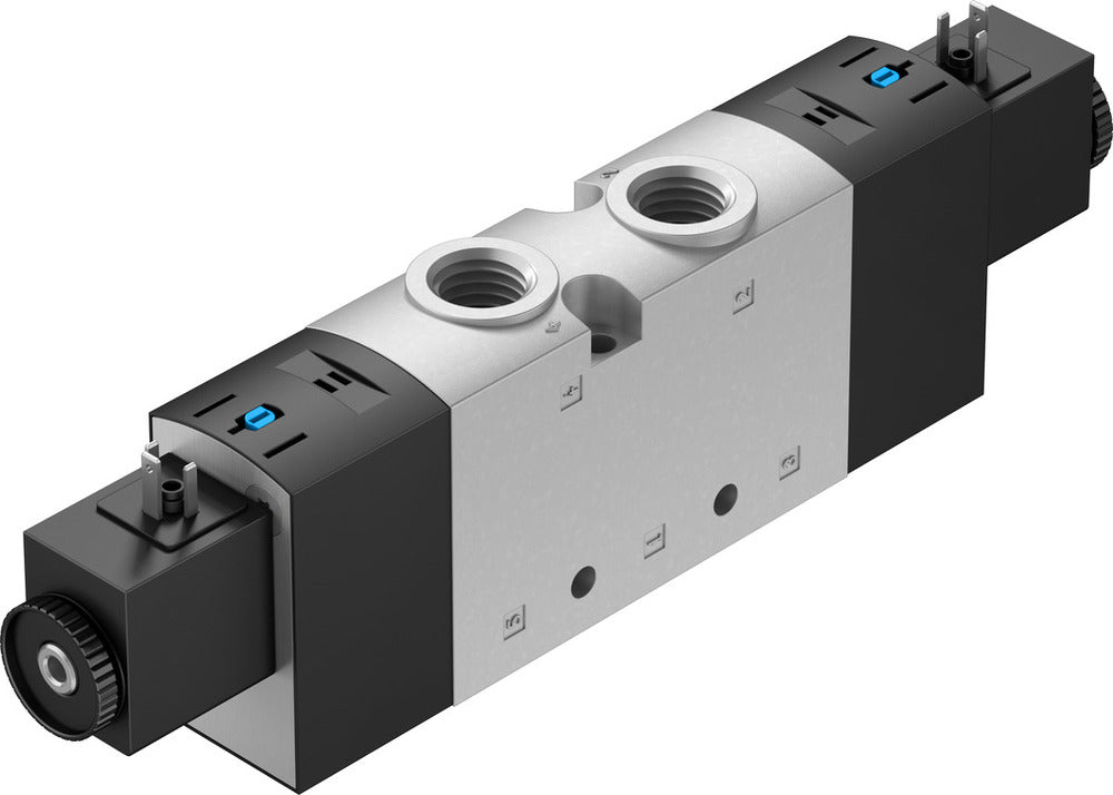 Festo 5/3 NC Válvula Solenoide De Aire G3/8 2000L/Min - 575619