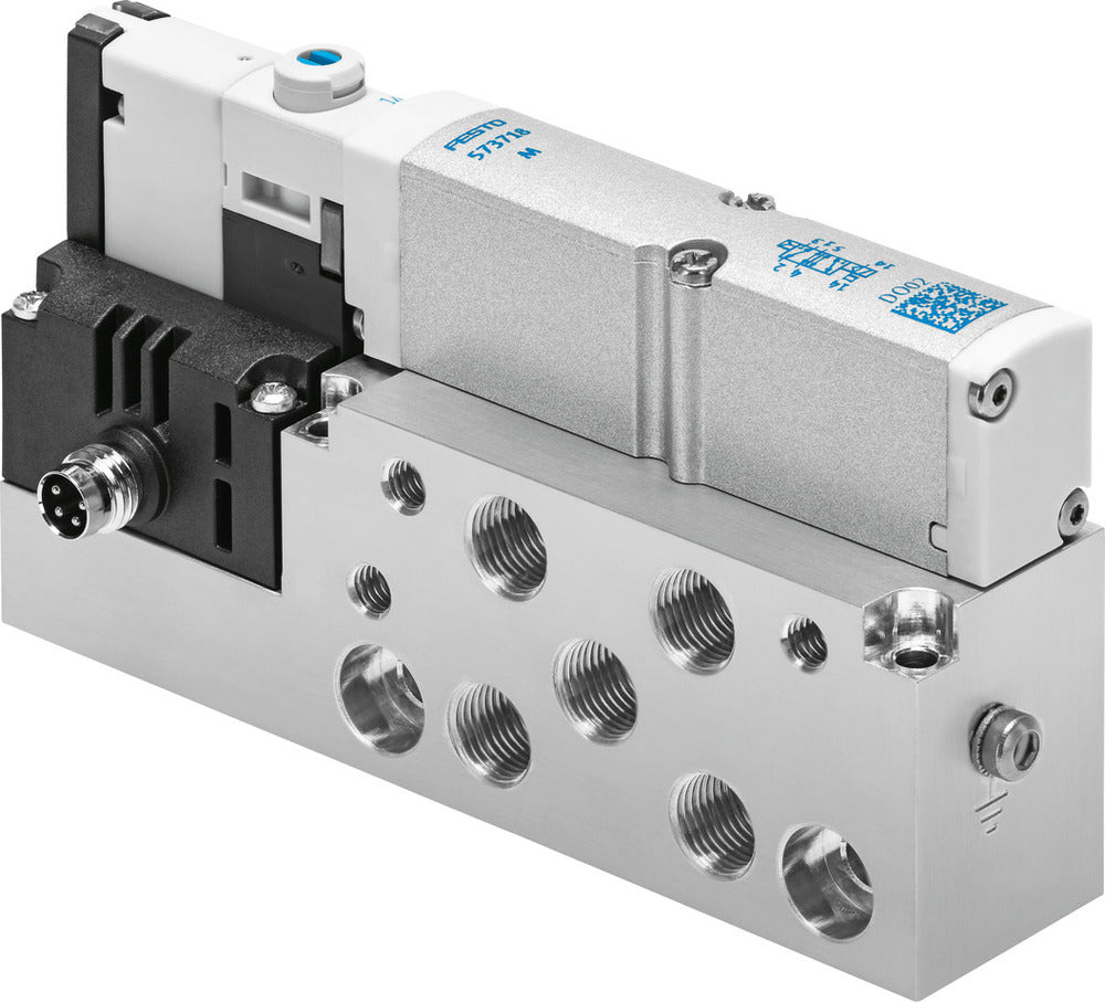 Festo 5/2 Monostable Válvula Solenoide De Aire G1/8 550 - 670L/Min - 8023554