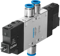 Festo 5/2 Bistable Válvula Solenoide De Aire QS-8 850L/Min - 163795