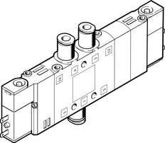 Festo 5/3 Válvula Solenoide De Aire Comprimido QS-6 370L/Min - 196895