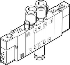 Festo 5/2 Bistable Válvula Solenoide De Aire QS-6 400L/Min - 196909