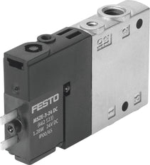 Festo 3/2 NO Monostable Válvula Solenoide De Aire M7 400L/Min - 196918