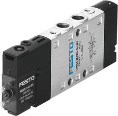 Festo 5/2 Monostable Válvula Solenoide De Aire M7 350L/Min - 196927
