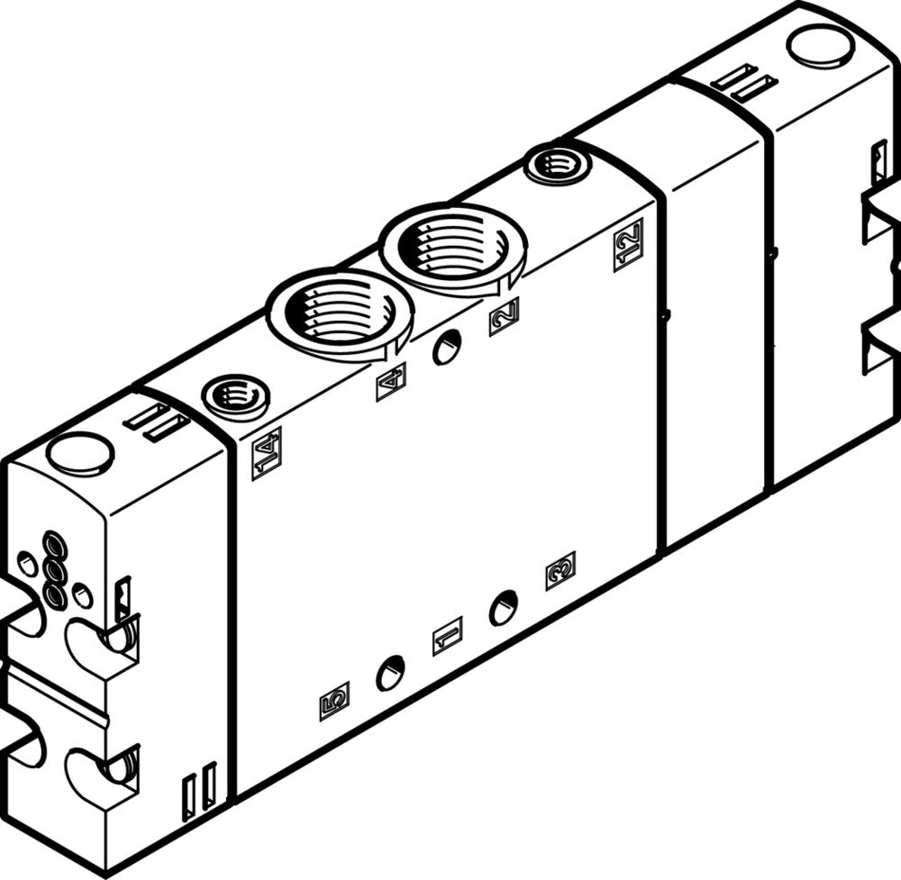 Festo 5/3 NC Válvula Básica G1/4 1450l/min - 550158