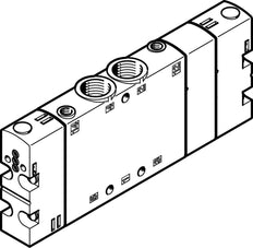 Festo 5/3 Agotada Válvula Básica G1/4 1200l/min - 550159
