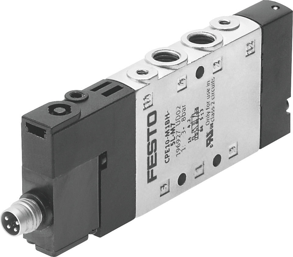 Festo 5/2 Monostable Válvula Solenoide De Aire M7 350L/Min - 550223