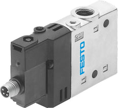 Festo 5/3 Válvula Solenoide De Aire Exhausto G1/8 700l/min - 550243